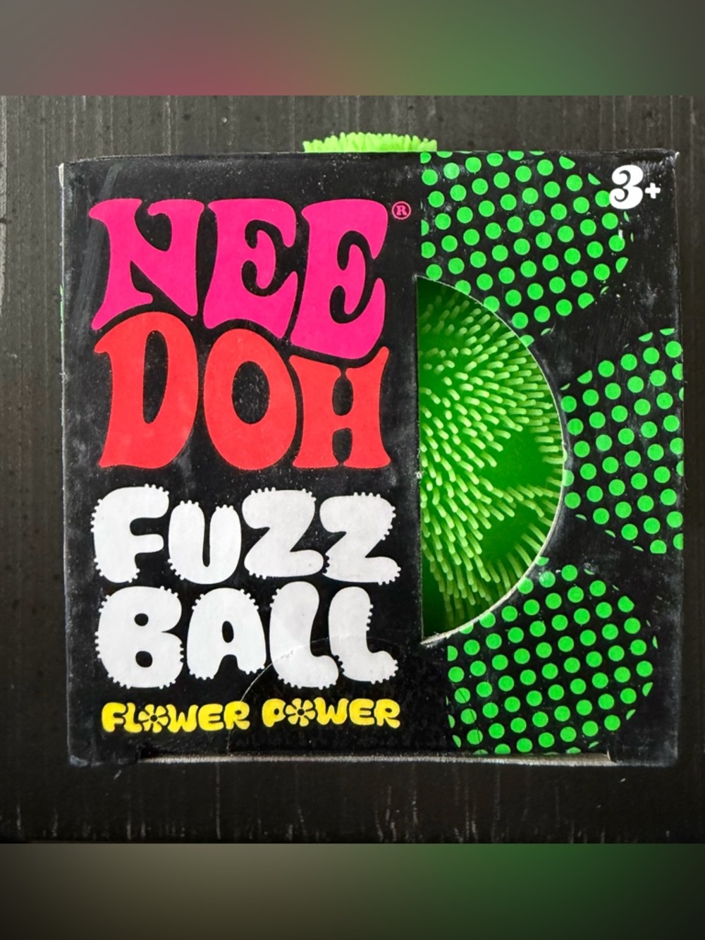 NeeDoh Flower Power Green